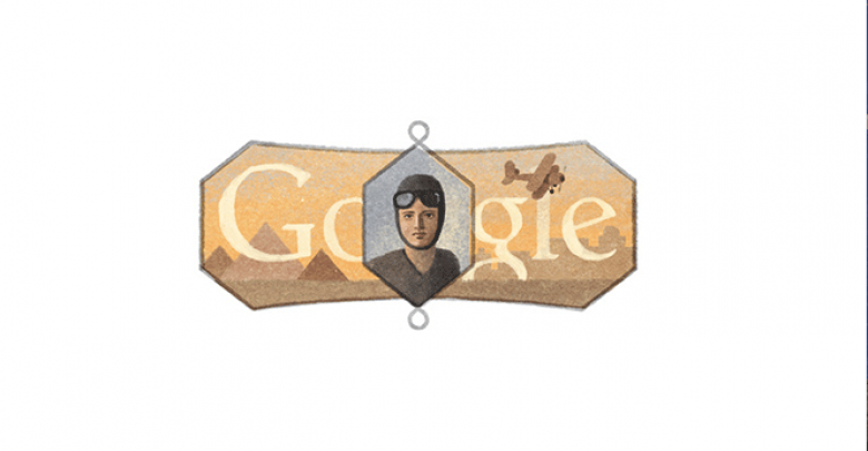 Lotfia-El-Nadi-Egypt’s-First-Female-Aviator-Featured-by-Google