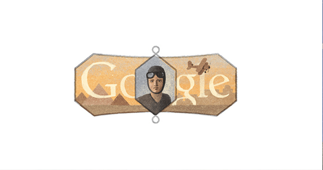 Lotfia-El-Nadi-Egypt’s-First-Female-Aviator-Featured-by-Google