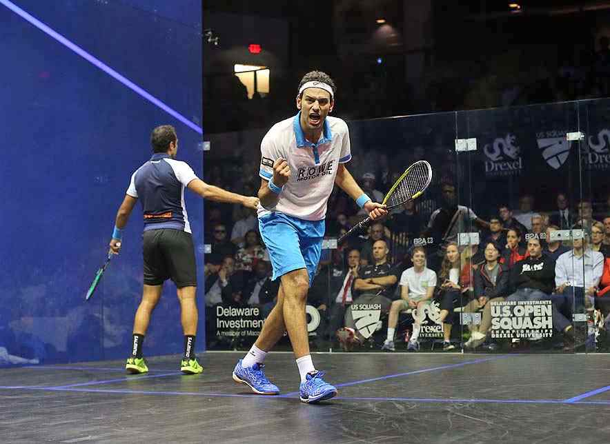 Mohamed El-Shorbagy unleash power in US Open final for Squash
