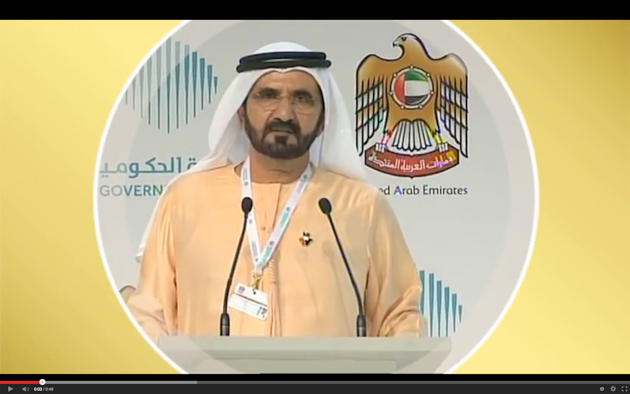 Shaikh Mohammed bin Rashid Al Maktoum, Vice-President and Prime Minister of the UAE and Ruler of Dubai, launched the official UAE government YouTube channel last June