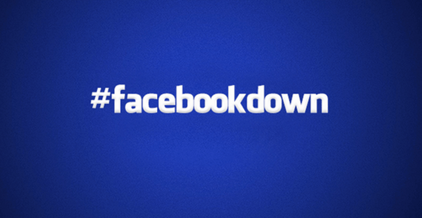 Facebook Down: Twitter Blow Up for Social Media Real-time Marketing