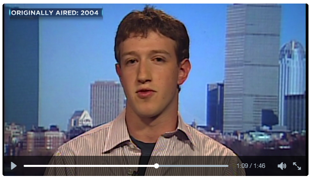 Mark Zuckerberg talk about social network 2004