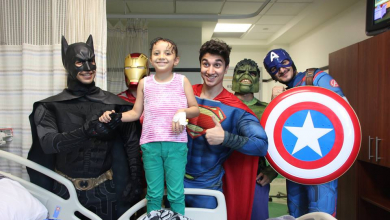 Superheroes in 57357 Children's Cancer Hospital