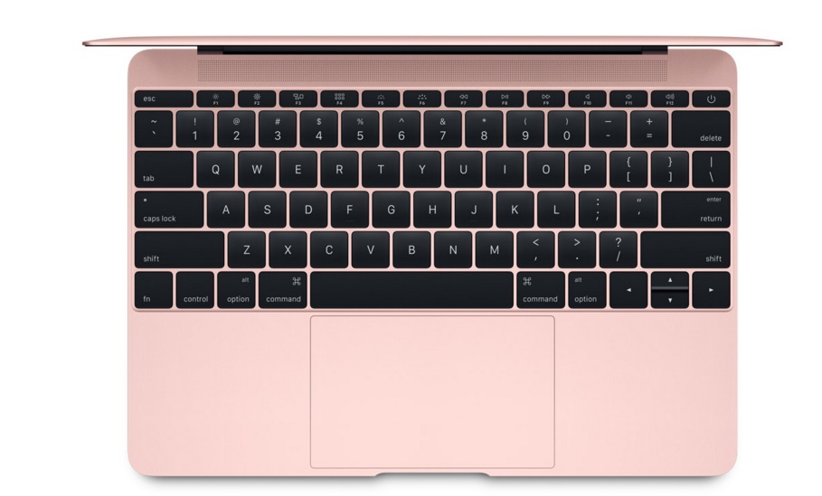Apple releases new retina MacBook with Rose Gold option