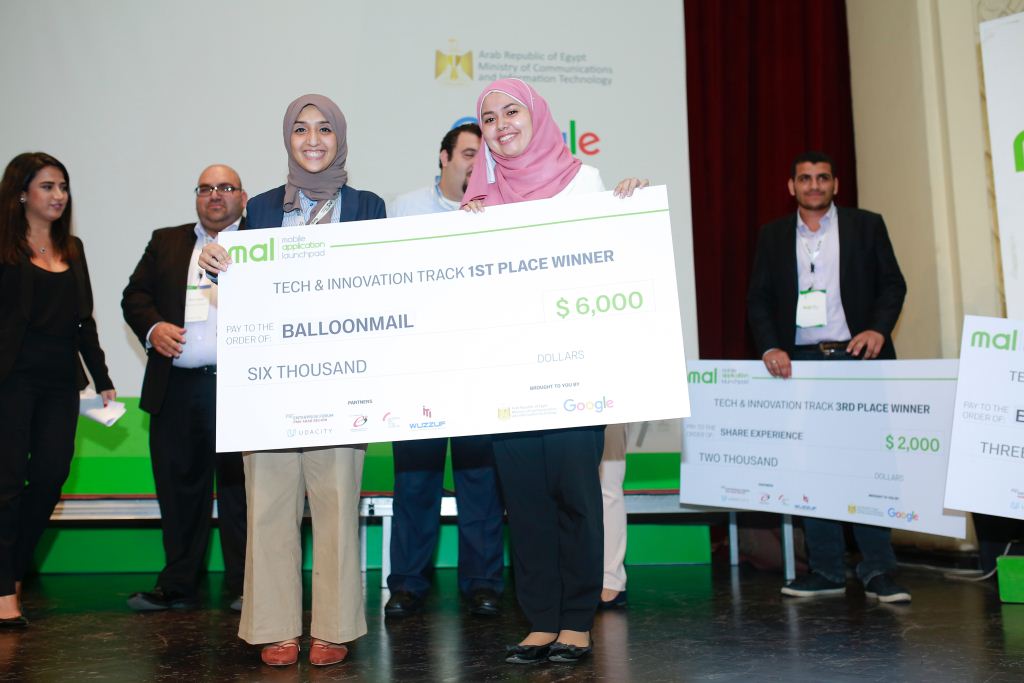 The startup winners of the first competition of the Mobile App Launchpad Program (MAL) led by Google