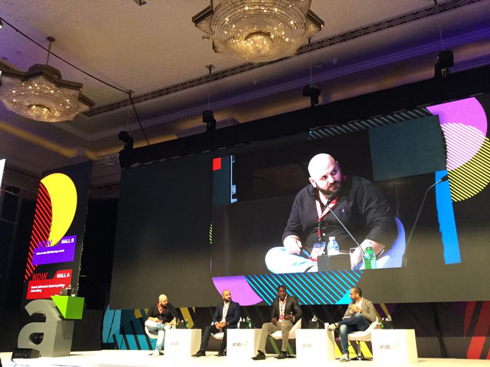 Native Advertising Panel with Hussein M. Dajani and guest panelist at Arab Net ME
