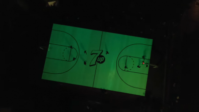 7UP lights up basketball court in Lebanon